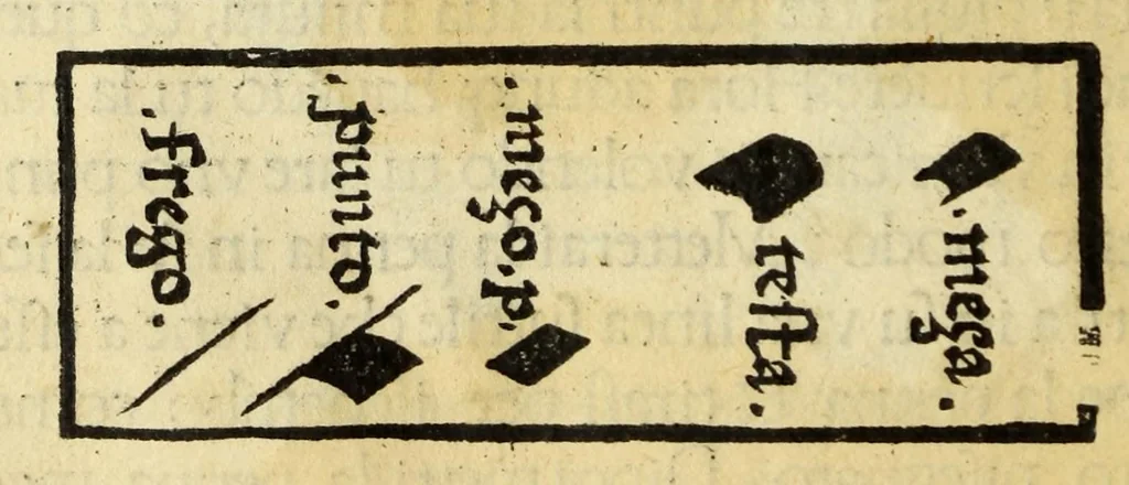 An illustration from Incipit liber primus[-quartus] Elementorum litterarum, 1526, leaf 16