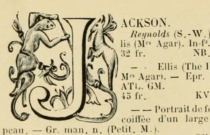 An illustration from Index bibliographique, 1895, leaf 154