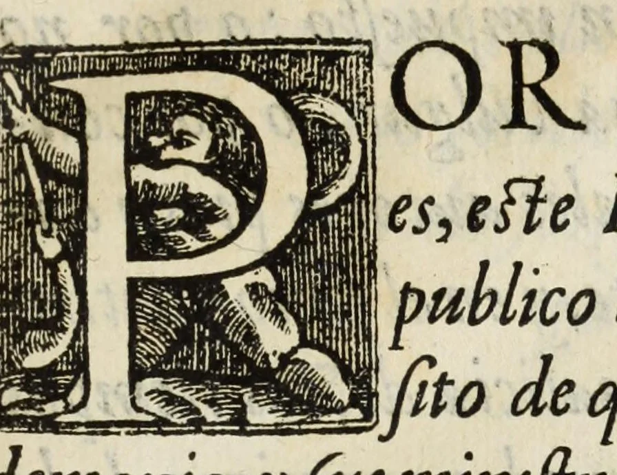 An illustration from Index et catalogvs librorum prohibitorum : mandato Illustriss. ac Reuerẽdiss. D.D. Gasparis a Qviroga, Cardinalis Archiepiscopi Toletani, ac in regnis Hispaniarum generalis inquistitoris, denuò editus : cvm Consilio Svpremi Senatus Sanctae Generalis Inquistionis, 1583, leaf 13