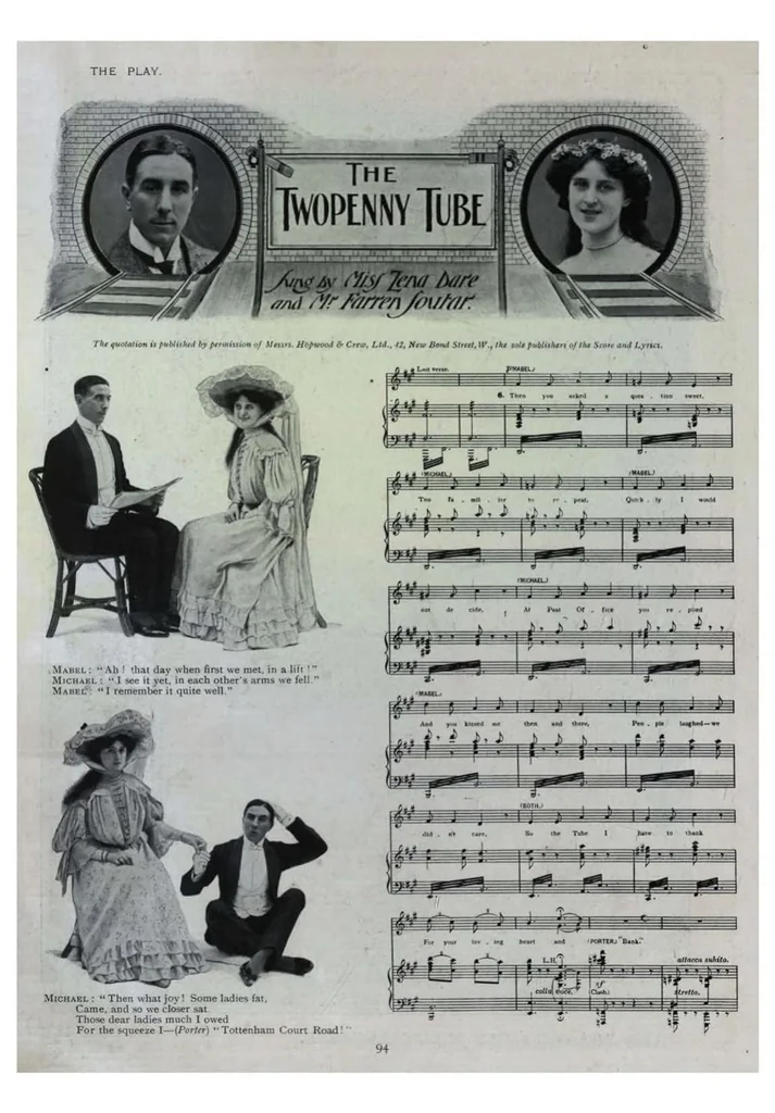 An illustration from The Play, an illustrated monthly, containing Six Plays, 1904, leaf 105