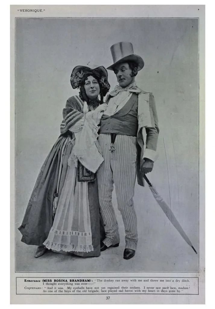 An illustration from The Play, an illustrated monthly, containing Six Plays, 1904, leaf 44