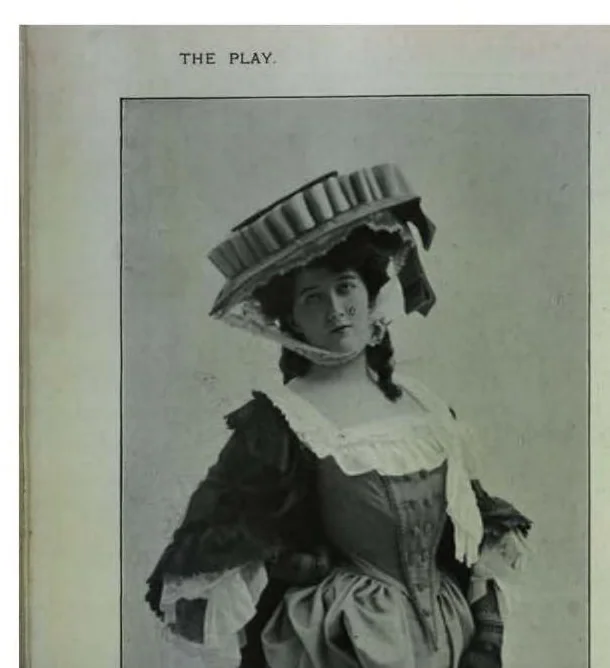 An illustration from The Play, an illustrated monthly, containing Six Plays, 1904, leaf 67