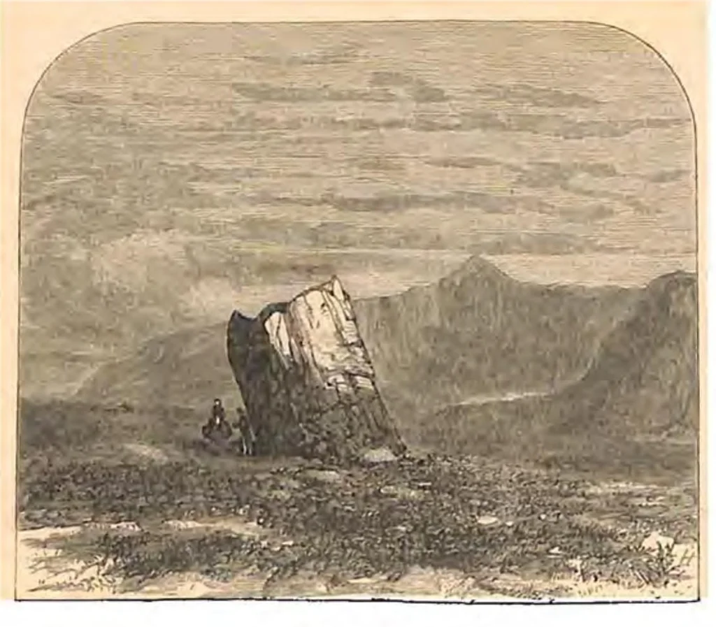 An illustration from Peaks, Passes and Glaciers: A Series of Excursions by Members of the Alpine Club, 1859, leaf 486
