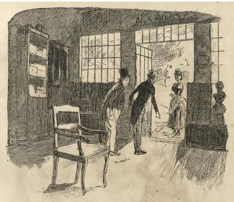 An illustration from Les Premiers Illustrees: Saison Theatrale, 1855, leaf 249