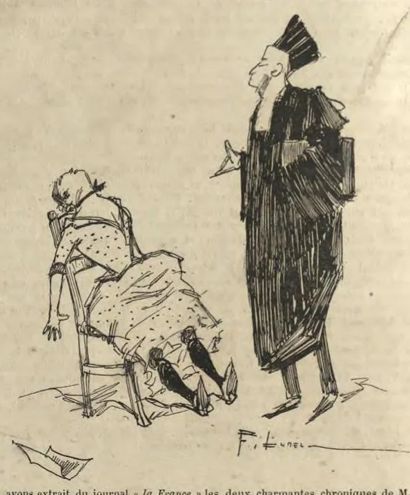 An illustration from Les Premiers Illustrees: Saison Theatrale, 1855, leaf 264