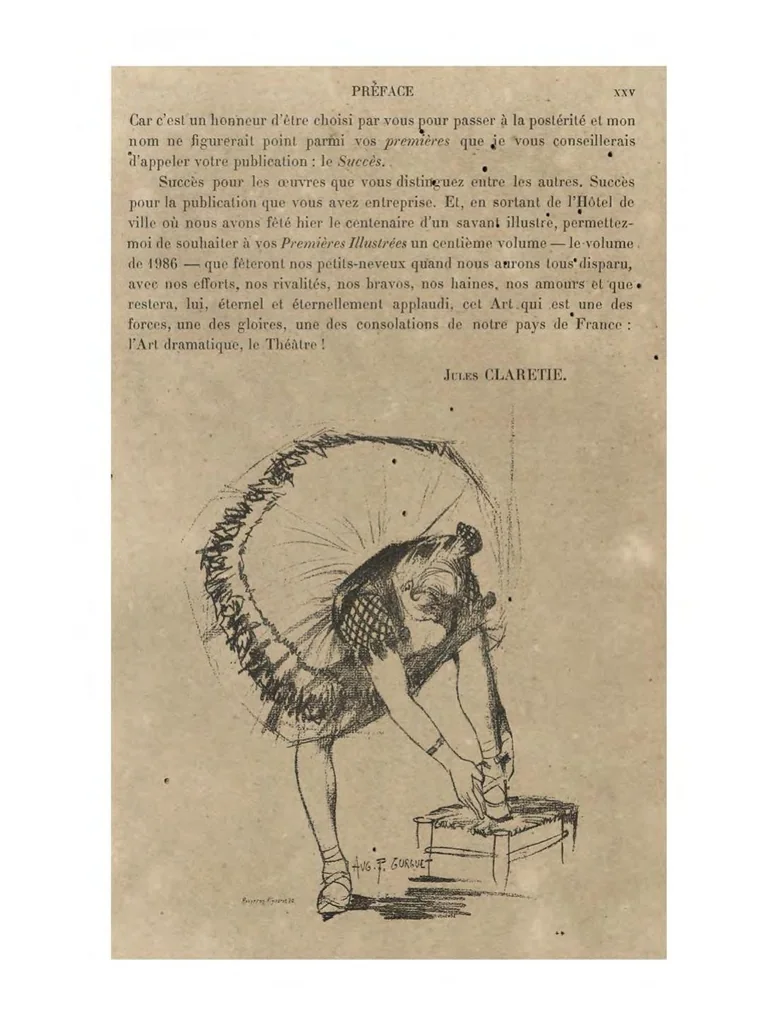An illustration from Les Premiers Illustrees: Saison Theatrale, 1855, leaf 28