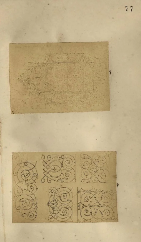 An illustration from Photographs from Sketches, Vol. I, 1865, leaf 156