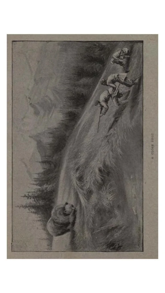 An illustration from Big Game Shooting, 2nd ed., Vol. I (the Badminton Library of Sports and Pastimes), 1895, leaf 28