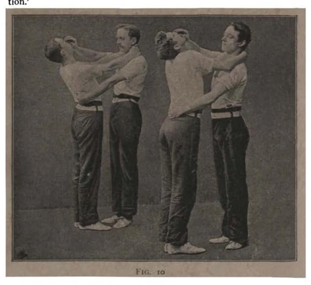 An illustration from Swimming (the Badminton Library of Sports and Pastimes), 1893, leaf 267