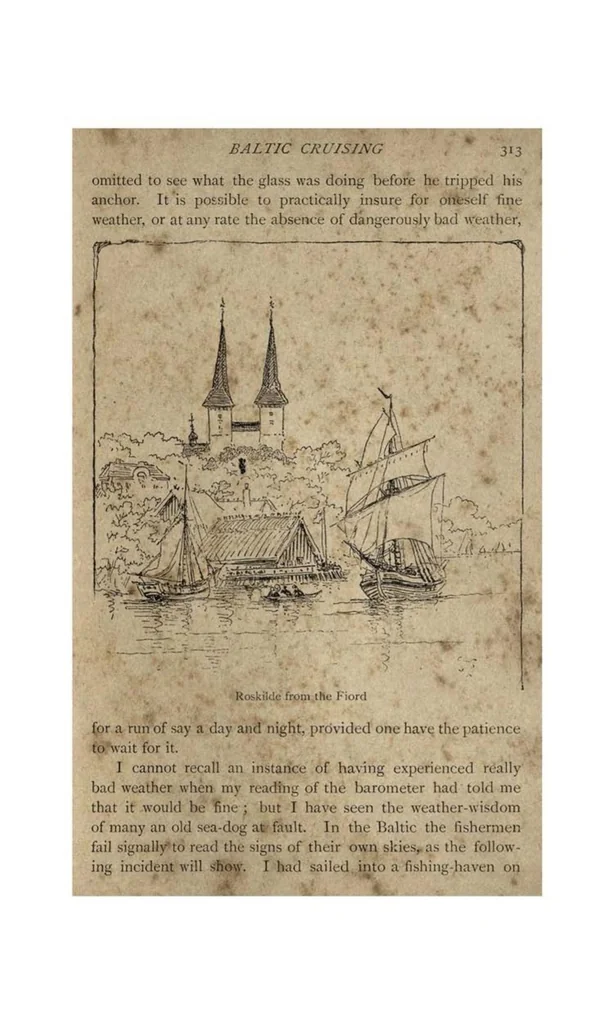 An illustration from Yachting, in Two Volumes, Vol. I, 1894, leaf 362
