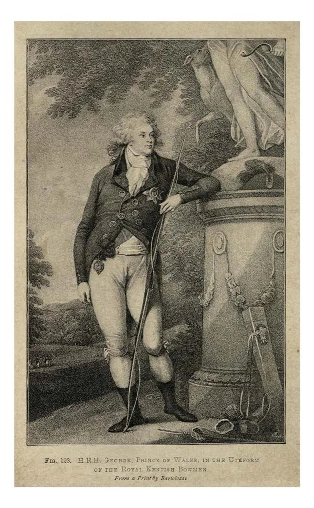 An illustration from Archery (the Badminton Library of Sports and Pastimes), 1894, leaf 248