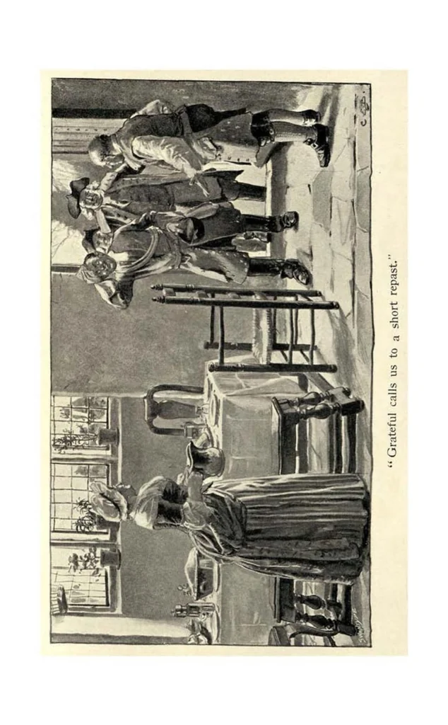 An illustration from The Poetry of Sports (the Badminton Library of Sports and Pastimes), 1896, leaf 155