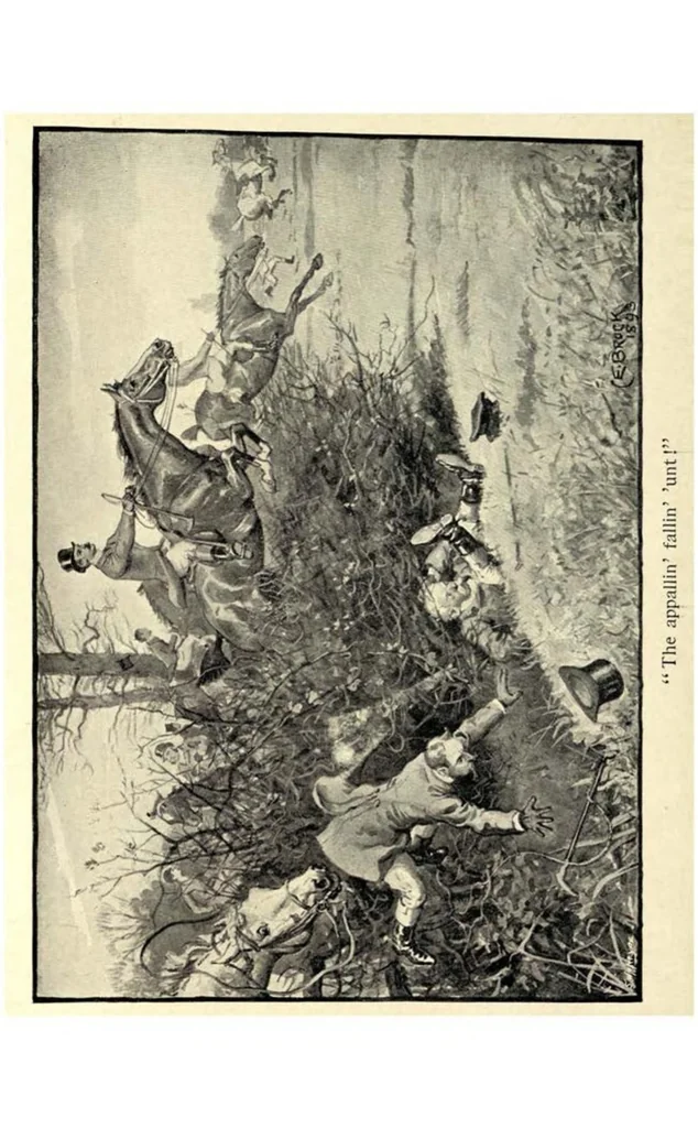 An illustration from The Poetry of Sports (the Badminton Library of Sports and Pastimes), 1896, leaf 457