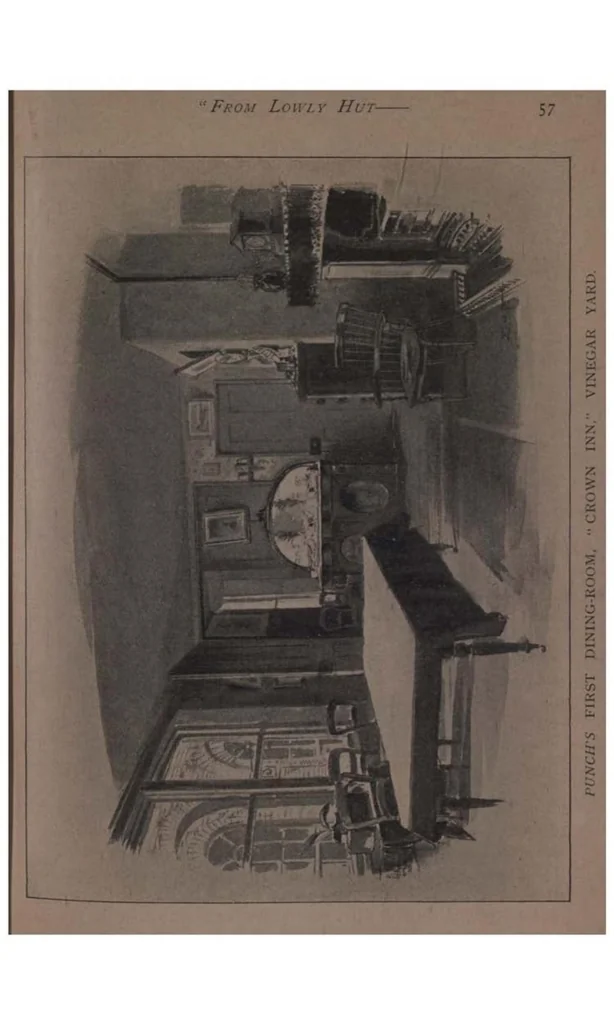 An illustration from The History of Punch, 1895, leaf 76