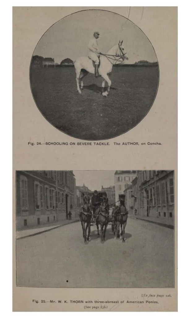 An illustration from Polo, 1898, leaf 168