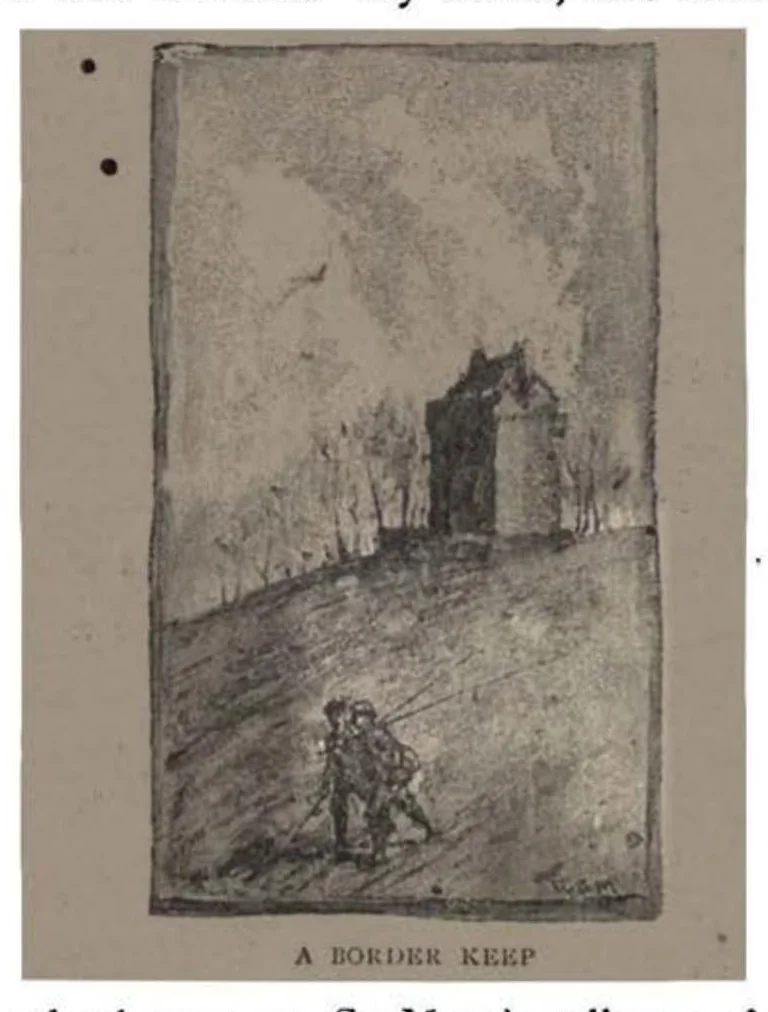 An illustration from Angling Sketches, New ed., 1895, leaf 46