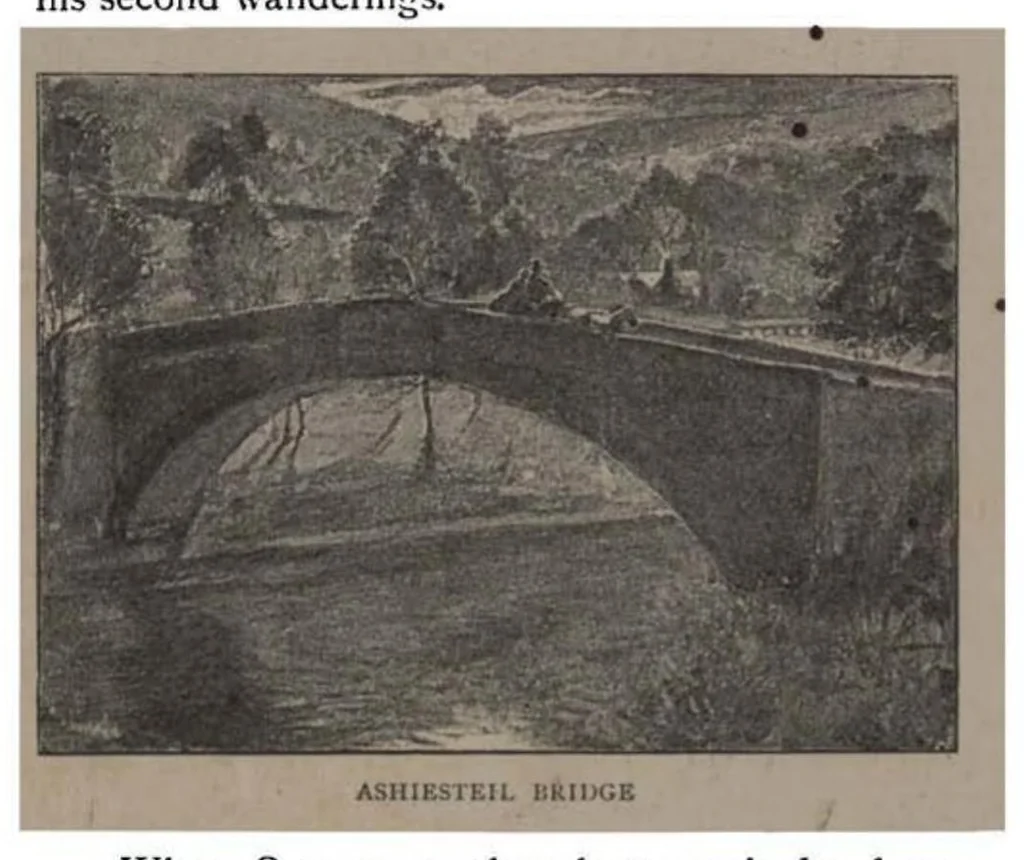 An illustration from Angling Sketches, New ed., 1895, leaf 50
