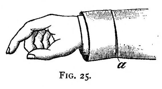 An illustration from Sharps and Flats; a complete revelation of the Secrets of Cheating at Games of Chance and Skill, 1894, leaf 102