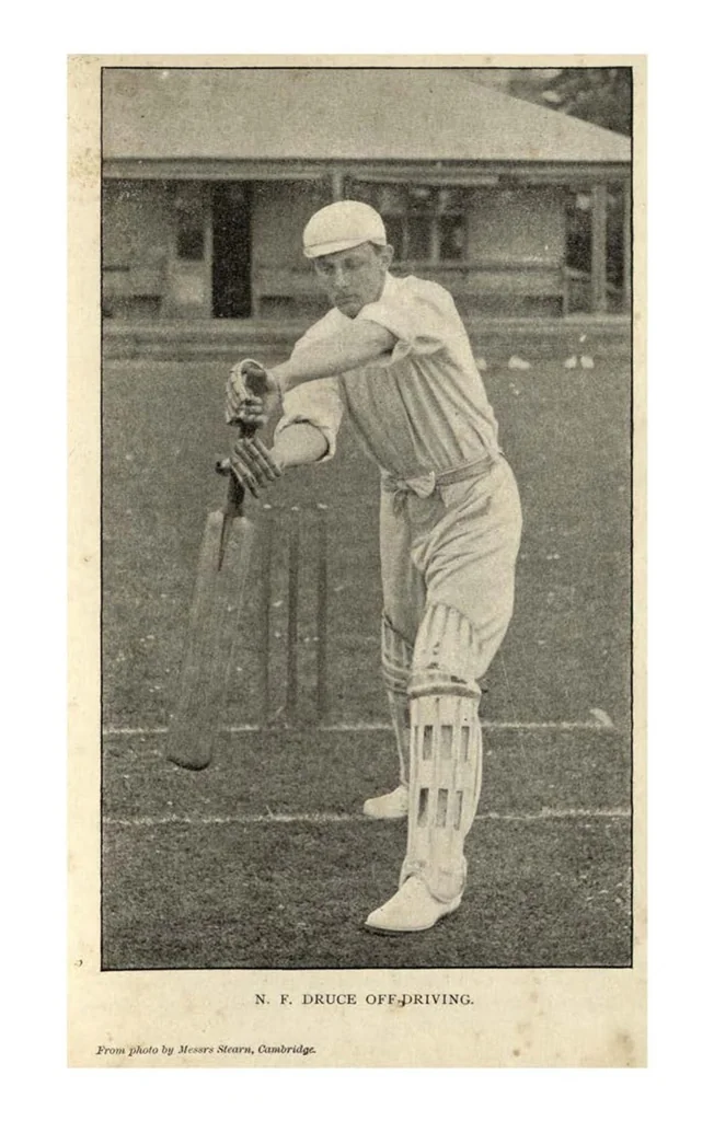 An illustration from The Jubilee Book of Cricket, 2nd ed., 1897, leaf 365