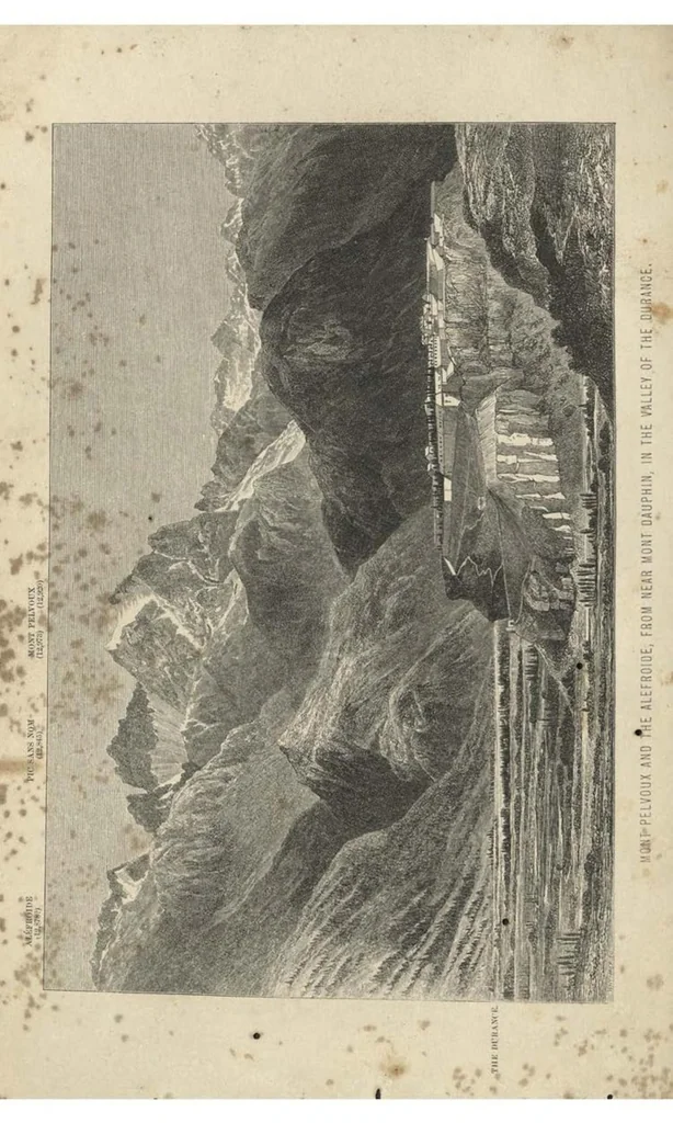 An illustration from Scrambles amongst the Alps in the Years 1860-69, 1871, leaf 59