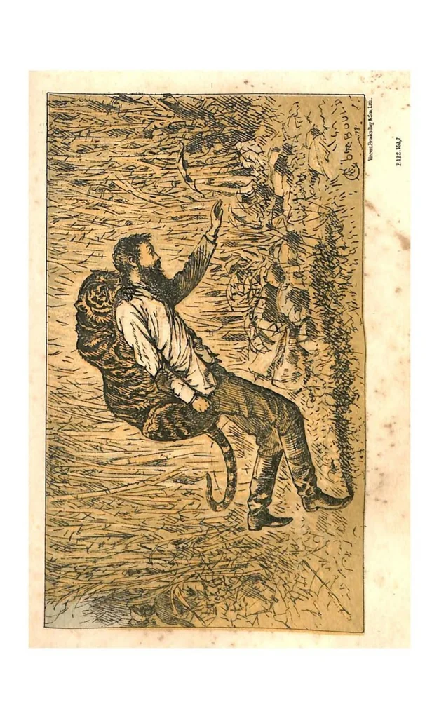 An illustration from Sport in British Burmah, Assam and the Cassyah and Jyntiah Hills, in Two Volumes, Vol. I, 1879, leaf 146