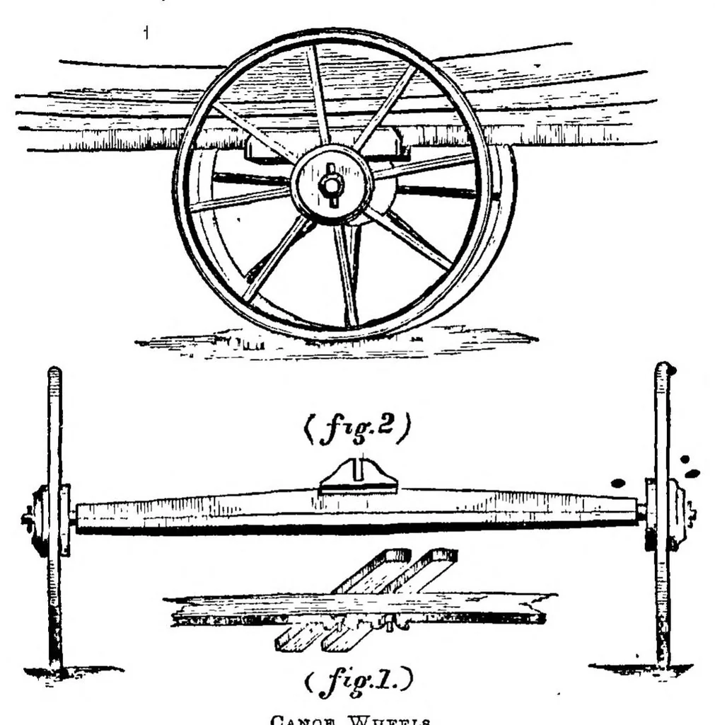 An illustration from Canoe Travelling: Log of a Cruise on the Baltic and Practical Hints on Building and Fitting Canoes, 1871, leaf 175