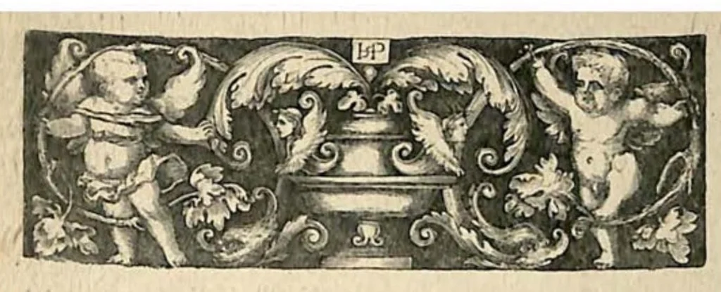 An illustration from Amateur Theatricals, 1879, leaf 16