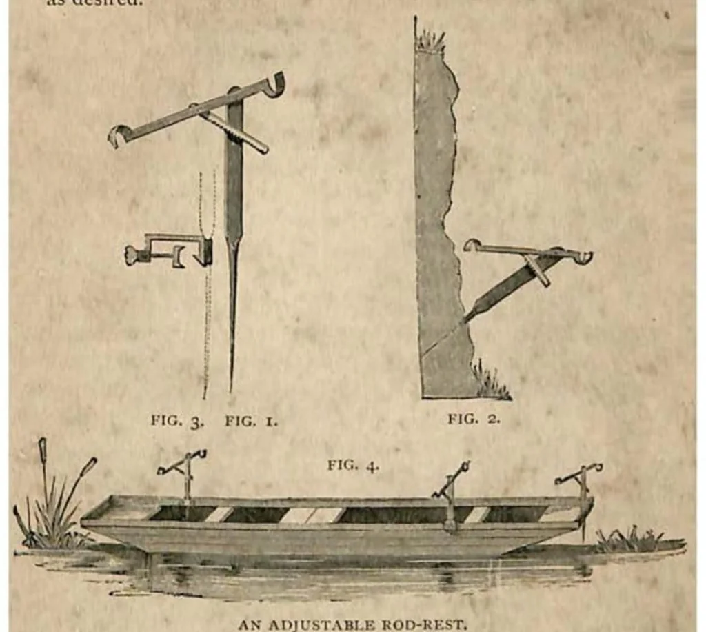 An illustration from Fishing; with contributions from other authors, Pike and other Coarse Fish (the Badminton Library of Sports and Pastimes), 1885, leaf 242
