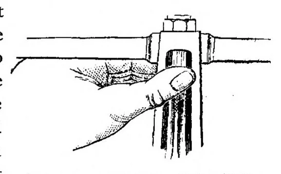 An illustration from Cycling (the Badminton Library of Sports and Pastimes), 1887, leaf 374