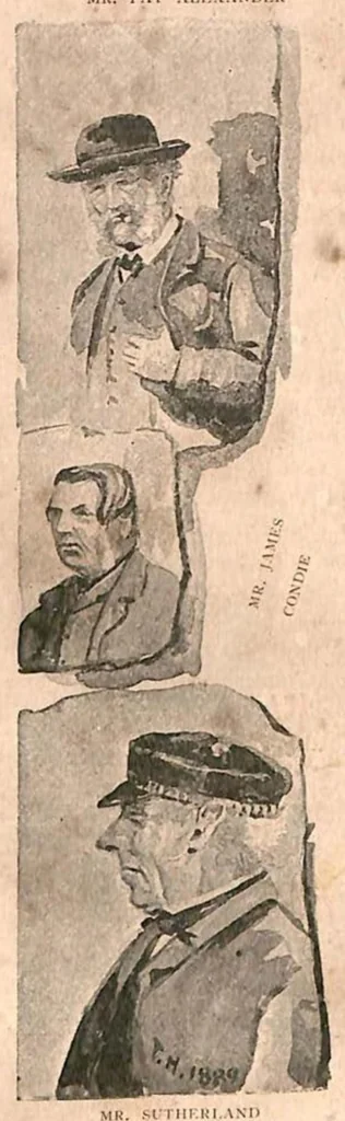 An illustration from Golf (the Badminton Library of Sports and Pastimes), 1890, leaf 419