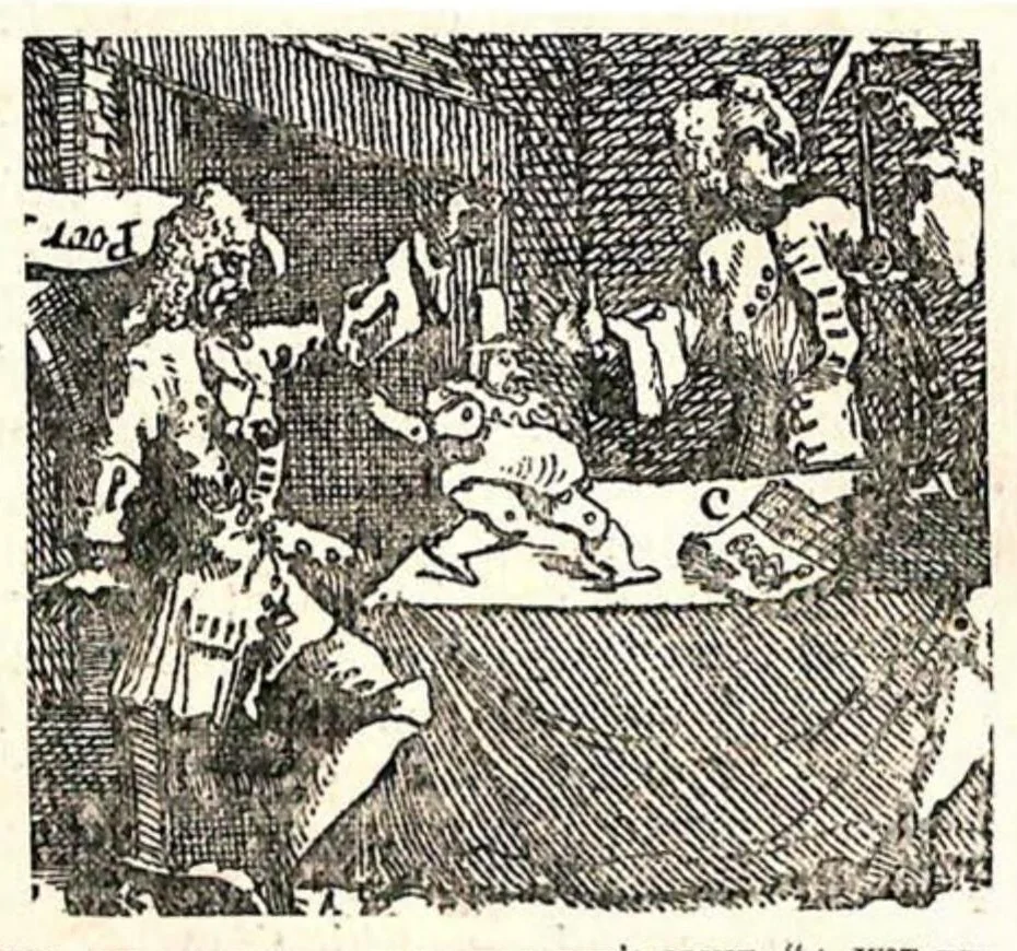 An illustration from On the Stage: Studies of Theatrical History and the Actor’s Art, in Two Volumes, Vol. II, 1883, leaf 63
