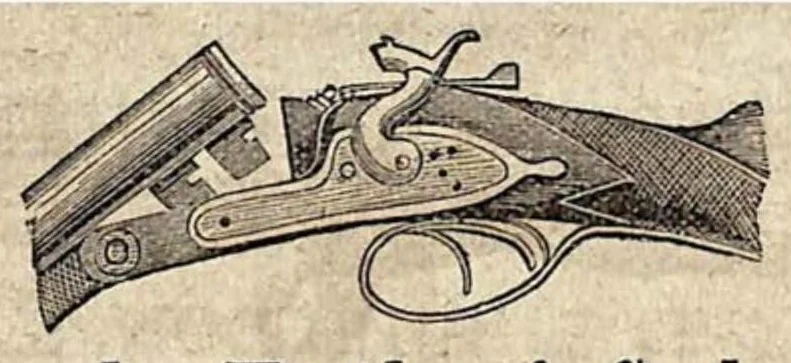 An illustration from Field, Cover and Trap Shooting; embracing hints for skilled Marksmen; instructions for Young Sportsmen; Haunts and Habits of Game Birds; Flight and Resorts of Water Fowl; Breeding and Breaking of Dogs, 1878, leaf 473