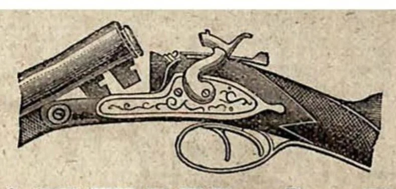 An illustration from Field, Cover and Trap Shooting; embracing hints for skilled Marksmen; instructions for Young Sportsmen; Haunts and Habits of Game Birds; Flight and Resorts of Water Fowl; Breeding and Breaking of Dogs, 1878, leaf 486