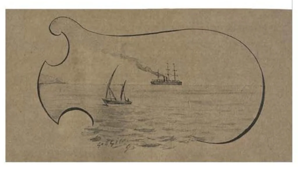 An illustration from Thirty Years of Shikar, 1895, leaf 355