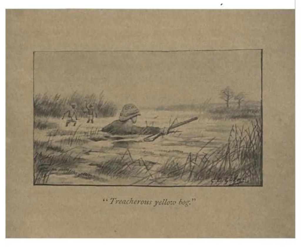 An illustration from Thirty Years of Shikar, 1895, leaf 51