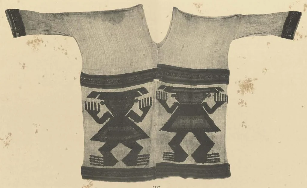 An illustration from Galerie Americaine du Musee d’Ethnographie du Trocadero; Choix de Pieces Archeologiques et Ethnographiques, 1897, leaf 93