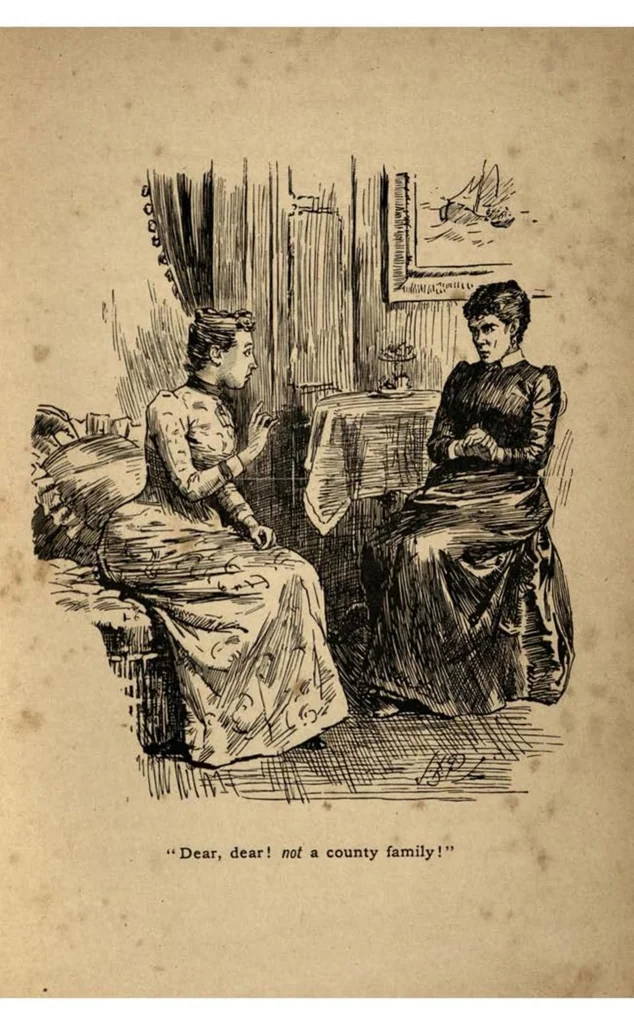 An illustration from Puppets at Large: Scenes and Subjects, from Mr. Punch’s Show, 1897, leaf 134