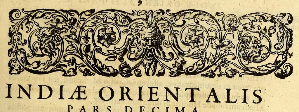 An illustration from Indiae Orientalis pars X. Qua continetur, Historica relatio siue descriptio novi as Aquilonem transitus, supra terras Americanas in Chinam atq[ue] Iaponem ducturi, quemadmodum is ab Henrico Hudsono Anglo nuper inuentis est, addita breui insularum & locorum aliorum, in itinere isto occurrentium, ex Iohannis-Hugonis Lintschottani itineratio desumpta commemoratione. : Item discursus ad sereniss. Hispaniae regem, super detecta nuper quinta orbis parte, terra nempè Australis incognita, à capitaneo quodam Petro-Ferdinando de Quir, &c. conscriptus. Addita descriptione regionum Siberiae, Samoiediae atque Tingoesiae, in Tartaria versus ortum freti Weigatsii sitarum, quae nuper à Moscis detectae &c occupatae sunt., 1613, leaf 15