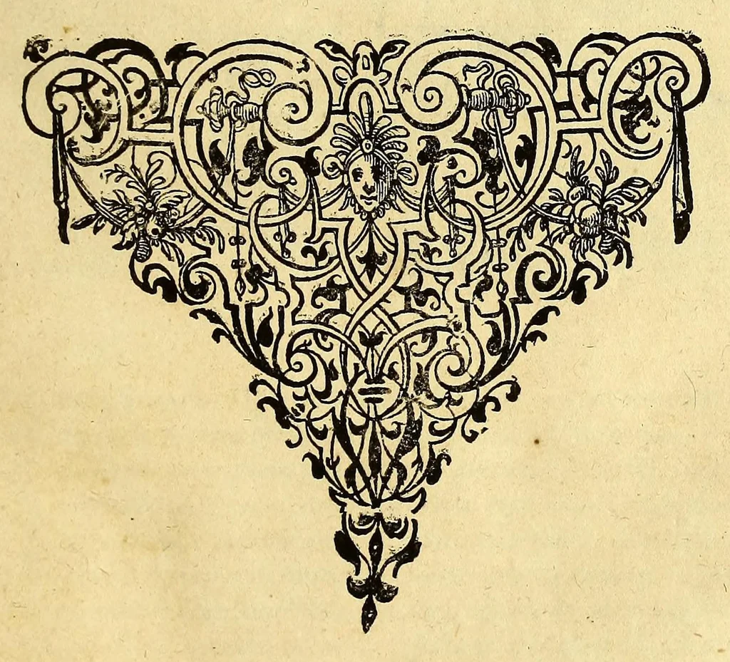 An illustration from Indiae Orientalis pars VI. Veram et historicam descriptionem auriferi regni Guineae, ad Africam pertinentis, quod alias littus de Mina vocant, : continens, qua situs loci, ratio vrbium & domorum, portus item & flumina varia, cum variis incolarum superstitionibus, educatione, forma, commerciis, linguis & moribus, succincta breuitate explicantur & percensentur., 1604, leaf 143