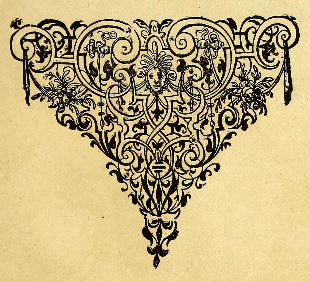 An illustration from Indiae Orientalis pars VI. Veram et historicam descriptionem auriferi regni Guineae, ad Africam pertinentis, quod alias littus de Mina vocant, : continens, qua situs loci, ratio vrbium & domorum, portus item & flumina varia, cum variis incolarum superstitionibus, educatione, forma, commerciis, linguis & moribus, succincta breuitate explicantur & percensentur., 1604, leaf 143
