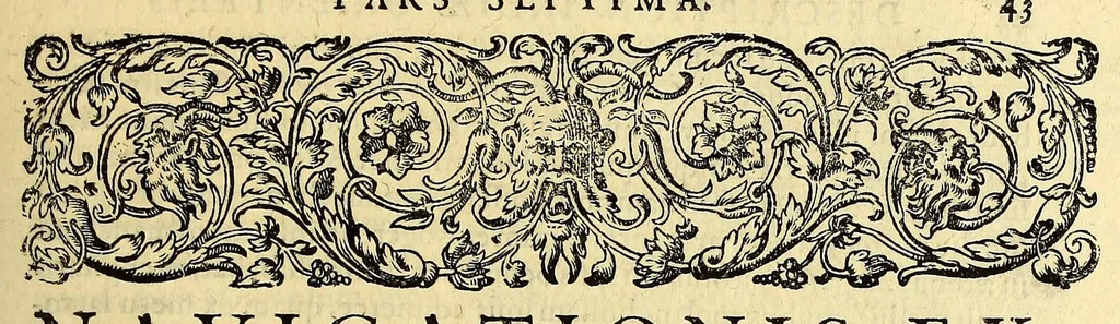 An illustration from Indiae Orientalis pars septima; Nauigationes duas, primam, trium annorum, à Georgio Spilbergio, trium nauium praefecto, Ann. 1601. ex Selandia in Indiam Orientalem susceptam: : alteram, nouem annorum, à Casparo Balby, gemmario Veneto, anno 1579. ex Alepo Babyloniam versus, & inde porro ad regnum Pegu vsque continuatam, continens. Omnium, quae illi quidem ad annum 1604. huic vero ad annum 1588. vsque acciderunt, commemoratione; regnum item, locorum, populorum, rituumque variorum descriptione addita., 1606, leaf 53