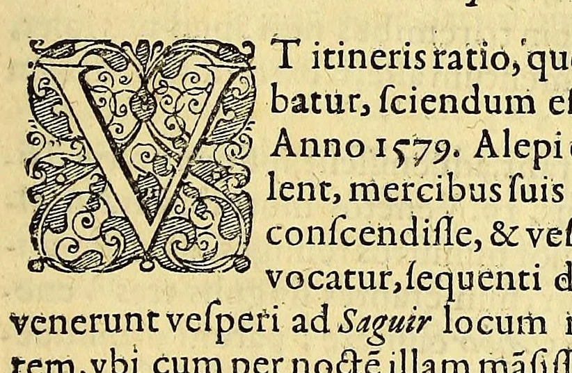An illustration from Indiae Orientalis pars septima; Nauigationes duas, primam, trium annorum, à Georgio Spilbergio, trium nauium praefecto, Ann. 1601. ex Selandia in Indiam Orientalem susceptam: : alteram, nouem annorum, à Casparo Balby, gemmario Veneto, anno 1579. ex Alepo Babyloniam versus, & inde porro ad regnum Pegu vsque continuatam, continens. Omnium, quae illi quidem ad annum 1604. huic vero ad annum 1588. vsque acciderunt, commemoratione; regnum item, locorum, populorum, rituumque variorum descriptione addita., 1606, leaf 53
