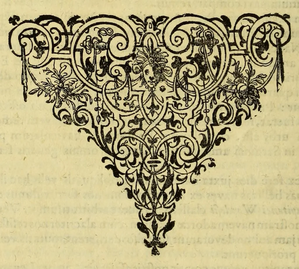 An illustration from Indiae Orientalis pars vndecima, : quâ continetur I. Duarum navigationum, quas jussu Emanuelis Portugalliae regis in Indiam Orientalem Ann. 1501. Dn. Americus Vesputius instituit, historia. II. Vera atque hactenus inaudita Angli cujusdam relatio, qui nave quadam, cui Ascenionis nomen, in extremam Indiae Orientalis oram Cambajam vectus, ac naufragium ibidem passus, postea quàm plurimas nobis incognitas regiones, amplissimasq[ue] urbes peragravit, ińque iis multa lectu auditúque jucunda observavit. III. Descriptio regionis Spitzbergae additâ simul relatione in juriarum, quas Ann. 1613. alii piscatores ab Anglis perpessi sunt: & protestatione contra Anglos, qui sibi folis omne jus in istam regionem vendicarunt. Nunc primum Latio donata, atq[ue] elegantissimè in aes incisis imaginibus illustratae., 1619, leaf 52