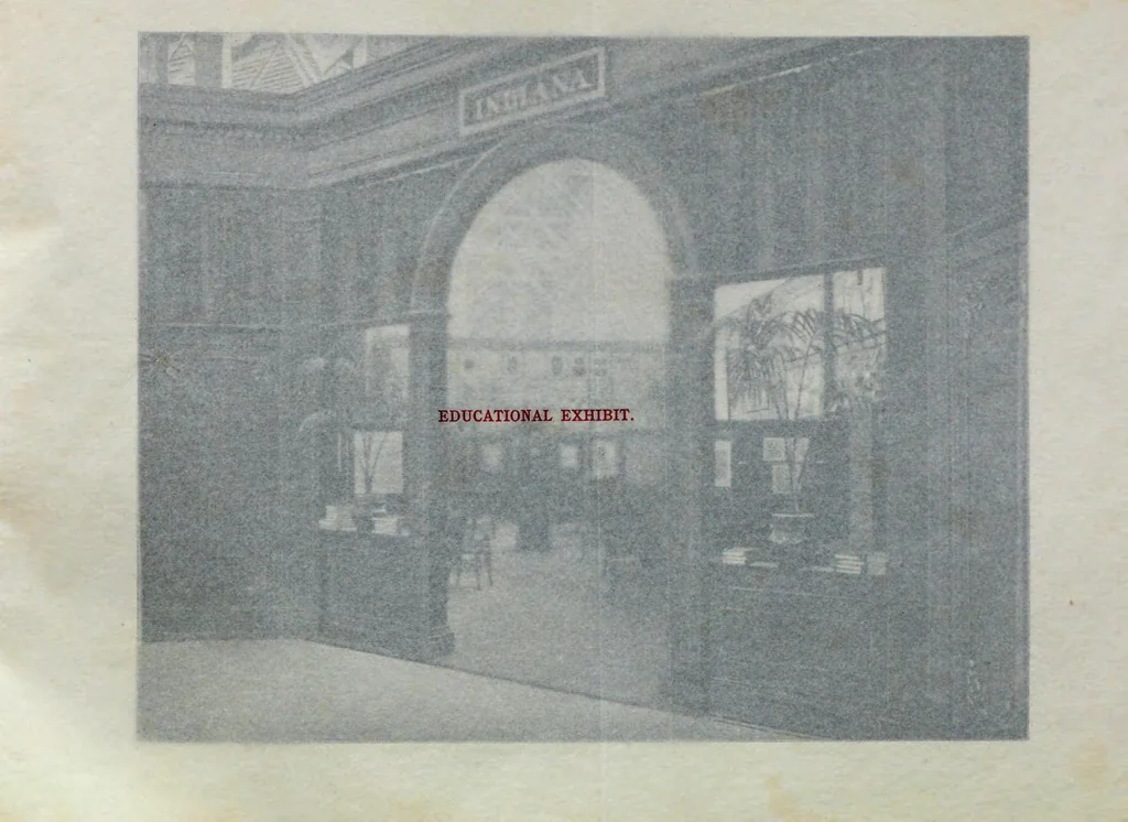 An illustration from Indiana at the Louisiana Purchase Exposition : comprising the work of the Commission, including its report, 1904, leaf 147