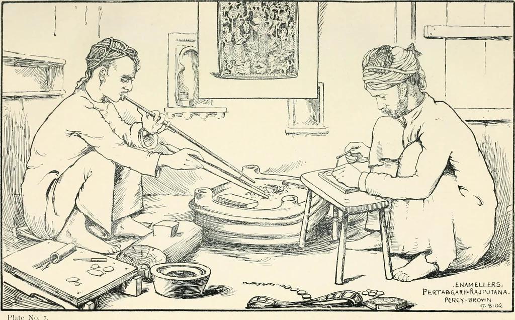An illustration from [Indian art at Delhi, 1903. Being the official catalogue of the Delhi exhibition, 1902-1903, 1903, leaf 44