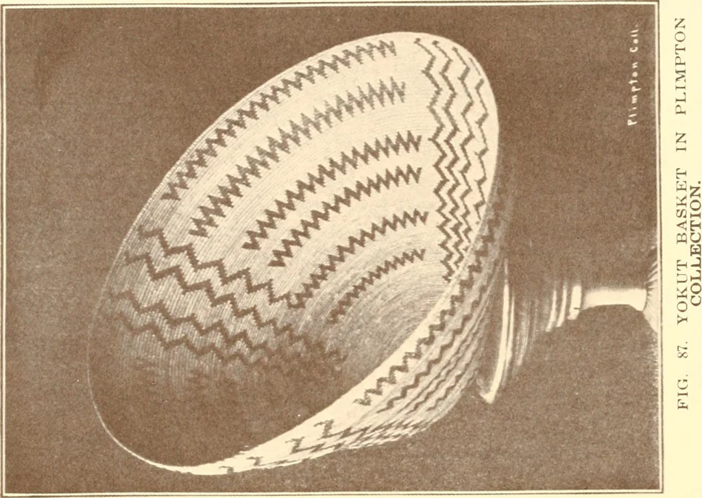 An illustration from Indian basketry, and How to make Indian and other baskets, 1903, leaf 103