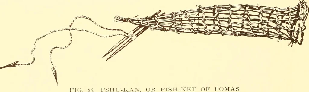 An illustration from Indian basketry, and How to make Indian and other baskets, 1903, leaf 105