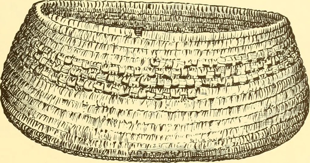 An illustration from Indian basketry, and How to make Indian and other baskets, 1903, leaf 122