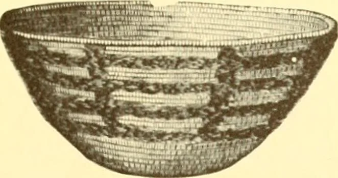 An illustration from Indian basketry, and How to make Indian and other baskets, 1903, leaf 150