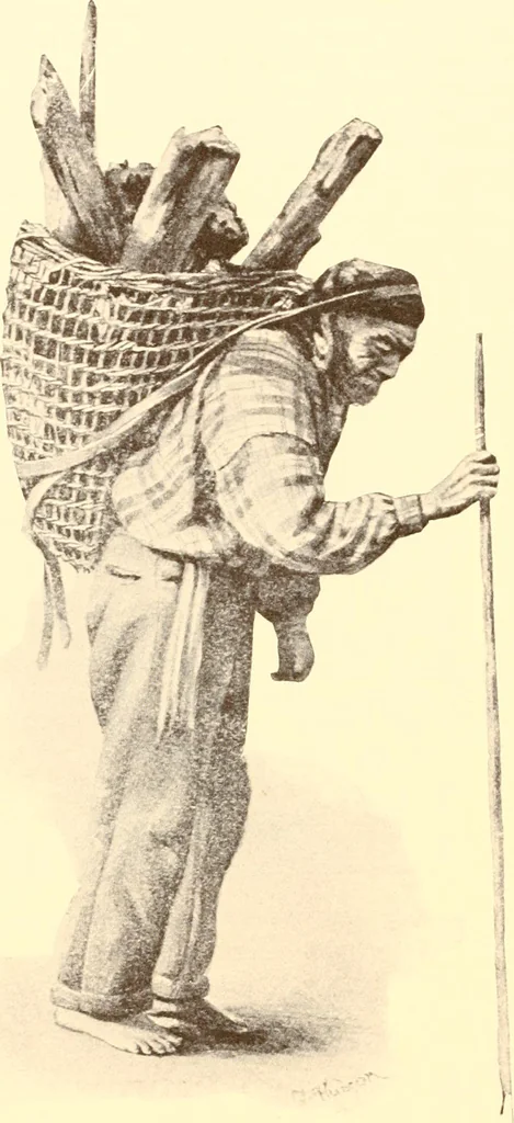 An illustration from Indian basketry, and How to make Indian and other baskets, 1903, leaf 159